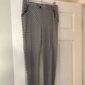 Business casual catstooth pants